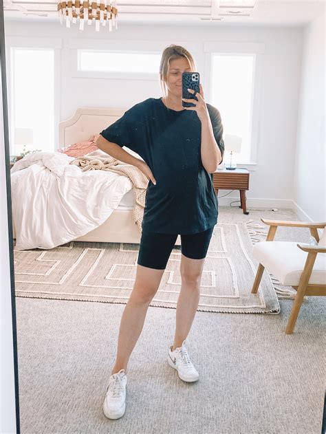 Amazon.com: Oversized Shirt With Biker Shorts.